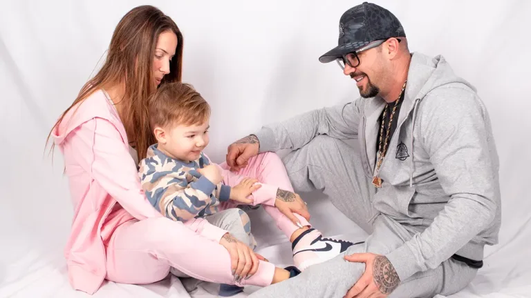 Sara Delisle, Gabe Delisle, and Sara Delisle. OMD Clothing