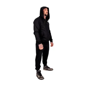 OMD™ Midnight Black Elite Sweatsuit - Stylish and Versatile Activewear